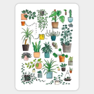 House plants! Sticker